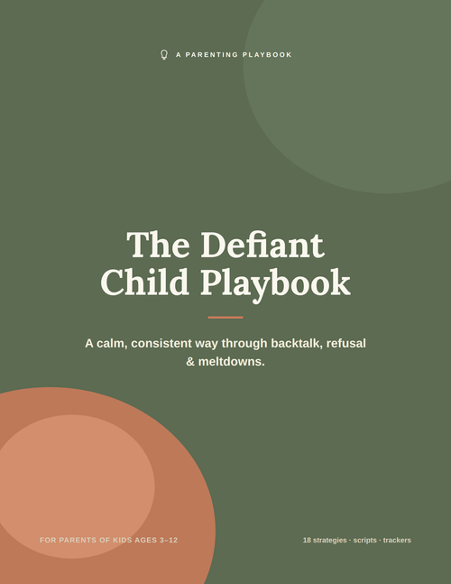 The Defiant Child Playbook
