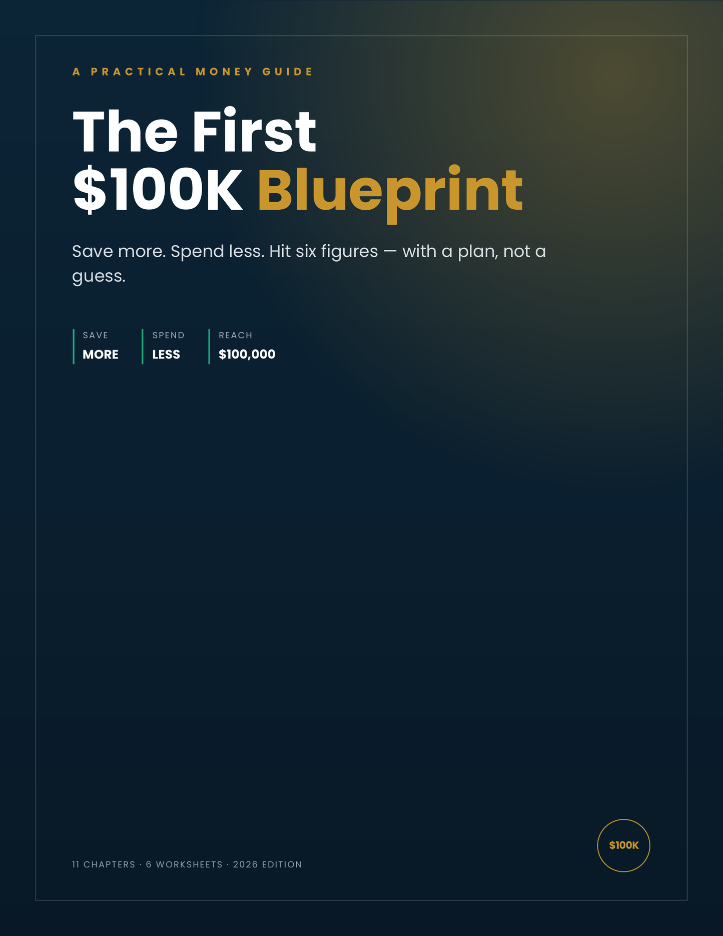 The First $100K Blueprint