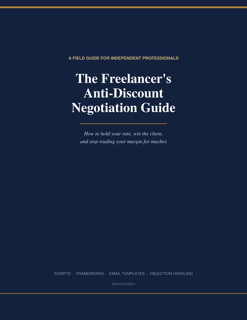 The Freelancer's Anti-Discount Negotiation Guide