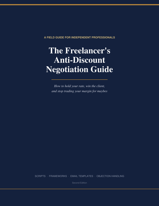 The Freelancer's Anti-Discount Negotiation Guide